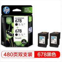 惠普（HP）L0S23AA 678黑色墨盒双支装 （适用HP...