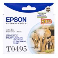 爱普生（Epson）T0495 淡青色墨盒（适用PhotoR...