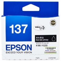 爱普生（Epson）T1371 黑色墨盒（适用K100 K2...