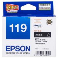 爱普生（EPSON）T1191 双包装大容量黑色墨盒（70/...