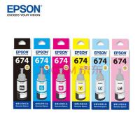 爱普生（EPSON） T6741-T6746 6色套装 墨水补充装（适用于L801/L810/L850/L1800/L805）