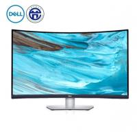 戴尔（DELL）31.5英寸 4K 曲面 内置音箱 低蓝光 影院级色彩 FreeSync技术 可壁挂 1800R 电脑显示器 S3221QS