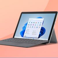 微软Surface Go 3 酷睿i3 8G+128G 二合一平板电脑 亮铂金+新亮铂金键盘盖 10.5英寸 学生平板 轻薄笔记本