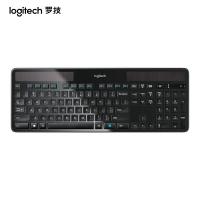 罗技（Logitech）K750 太阳能无线键盘 全尺寸键盘 纤薄便携办公键盘 黑色