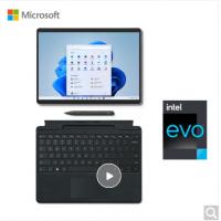 微软Surface Pro 8 i7 16G+256G 二合一平板笔记本电脑 亮铂金+典雅黑触控笔键盘盖 13英寸高刷触控屏